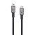 Bonelk Long-Life 2m USB-C Male to USB-C Male Cable - Black