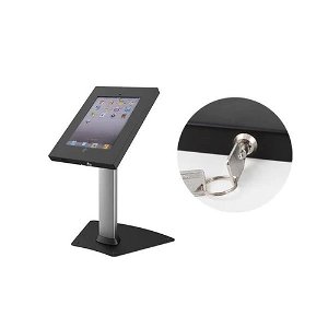 Bracom Anti-Theft Countertop Tablet Kiosk Stand - Black