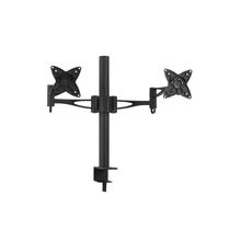 view Bracom Dual Desk Mount Bracket for 13-27 Inch Flat Panel TVs or Monitors - Up to 15kg