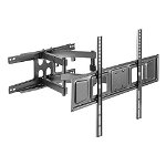 Bracom Single Wall Mount Bracket for 37-80 Inch Curved & Flat Panel TVs or Monitors - Up to 40kg