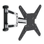 Brateck Aluminum Full-motion Wall Mount Bracket for 23-55 Inch Curved & Flat Panel TVs or Monitors - Up to 35kg