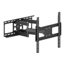 view Brateck Economy Solid Articulating Wall Mount Bracket for 32-55 Inch Curved & Flat Panel TVs or Monitors - Up to 50kg