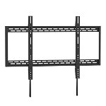 Brateck X-Large Heavy-duty Fixed Wall Mount Bracket for 60-100 Inch Curved & Flat Panel TVs or Monitors - Up to 100kg