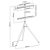 Brateck Artistic Easel Studio Floor Stand for 45-65 Inch Monitors - Up to 32kg