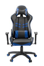 Brateck CH06-4 Leather Racing Style Gaming Chair - Blue