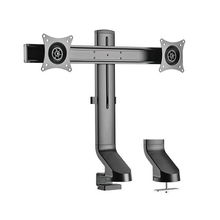 view Brateck Articulating Dual Monitor Desk Mount Bracket for 17-27 Inch Curved & Flat Panel TVs or Monitors - Up to 7kg per arm