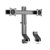 Brateck Articulating Dual Monitor Desk Mount Bracket for 17-27 Inch Curved & Flat Panel TVs or Monitors - Up to 7kg per arm