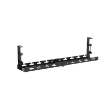 view Brateck Extendable Clamp-On Under Desk Cable Management Tray - Matte Black