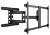 Brateck Full Motion TV Wall Mount Bracket for 43-90 Inch Flat TVs - Up to 70kg