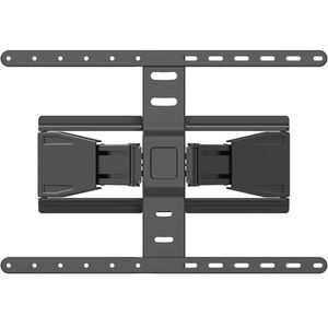 Brateck Full Motion Ultra-Slim Wall Mount Bracket for 43-90 Inch Curved & Flat Panel TVs or Monitors - Up to 50kgs