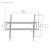 Brateck Heavy-Duty Tilt Wall Mount Bracket for 60-120 Inch Flat Panel TVs or Monitors - Up to 120kg