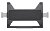 Brateck Universal Aluminum Laptop Holder for Monitor Arm - Black