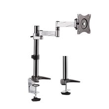 view Brateck Aluminum Single Monitor Desk Mount Bracket for 13-27 Inch Flat Panel TVs or Monitors - Up to 8kg