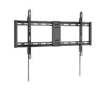 Brateck LP81-48F Slim Fixed TV Wall Mount for 43"-95" TVs - Up to 75 kg, Black