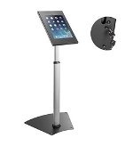 Brateck Heavy Duty Anti-Theft Floor Standing Tablet Kiosk Stand for 9.7-10.5 Inch Tablets