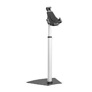 Brateck Aluminum Anti-Theft Floor Stand Tablet Kiosk for 7.9 to 10.5 Inch Tablets