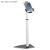 Brateck Aluminum Anti-Theft Floor Stand Tablet Kiosk for 7.9 to 10.5 Inch Tablets