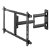 Brateck Premium Full-Motion Wall Mount Bracket for 37-80 Inch Curved or Flat Panel TVs or Monitors - Up to 50Kgs
