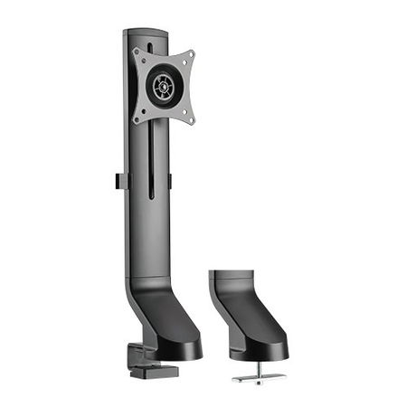 Brateck Articulating Single Monitor Desk Mount Bracket for 17-32 Inch Curved & Flat Panel TVs or Monitors - Up to 8kg per arm