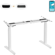 view Brateck Smart Dual-Motor Sit-Stand Desktop Workstation with APP Control - White