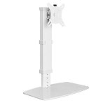 Brateck Single Screen Vertical Lift Steel Monitor Desk Stand for 17-32 Inch Flat Monitors - Up to 8kg