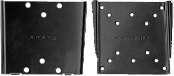 Brateck Economy Super Slim Fixed Wall Mount Bracket for 13-27 Inch Flat Panel TVs or Monitors - Up to 30kg