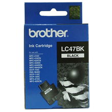 view Brother LC47BK Black Ink Cartridge