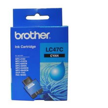 view Brother LC47C Cyan Ink Cartridge