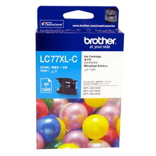 view Brother LC77XLC Cyan High Yield Ink Cartridge