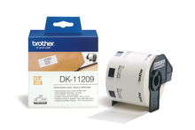 view Brother DK11209 29mm X 62mm Black on White Small Address Labels