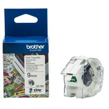 view Brother CZ-1001 9mm x 5m Full Colour Continuous Label Roll