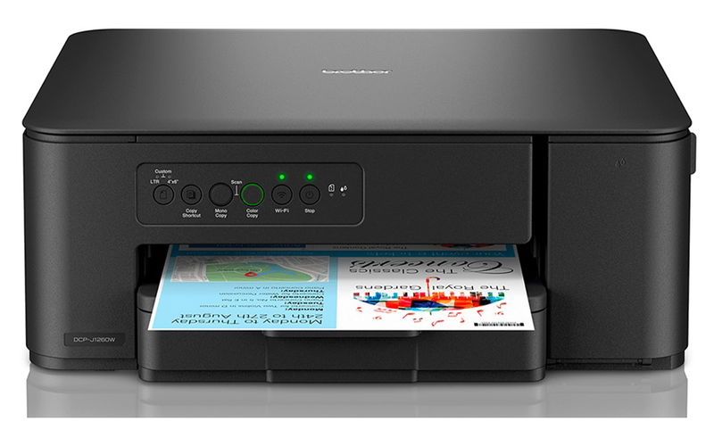 Brother DCPJ1260W A4 16ipm Wireless Colour Multifunction Inkjet Printer + 5 Year Warranty Offer!