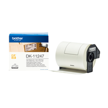 view Brother DK11247 103mm X 164mm Black on White Large Shipping Labels