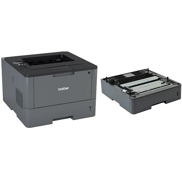 Brother HLL5100DN 40ppm Duplex Network Monochrome Laser Printer + LT5500 Paper Tray + 4 Year Warranty Offer!