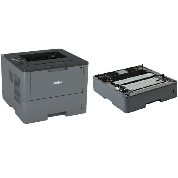 Brother HLL6200DW 48ppm Duplex Wireless Monochrome Laser Printer + LT5500 Paper Tray + 4 Year Warranty Offer!