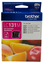 view Brother LC131M Magenta Ink Cartridge