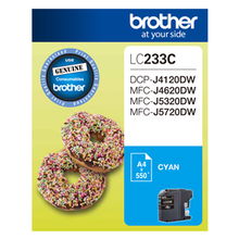 view Brother LC233C Cyan Ink Cartridge