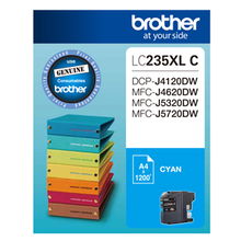 view Brother LC235XLC Cyan High Yield Ink Cartridge