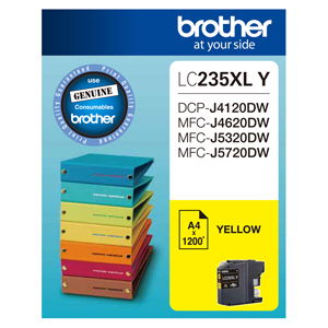 Brother LC235XLY Yellow High Yield Ink Cartridge