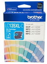 Brother LC135XLC Cyan High Yield Ink Cartridge