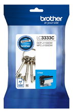 view Brother LC3333C Cyan Super High Yield Ink Cartridge