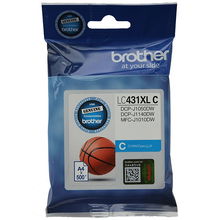 view Brother LC431XLC Cyan High Yield Ink Cartridge