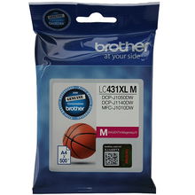 view Brother LC431XLM Magenta High Yield Ink Cartridge