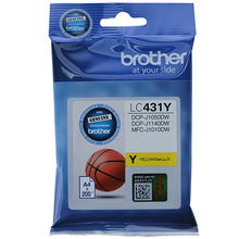 view Brother LC431Y Yellow Ink Cartridge