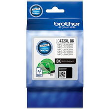 view Brother LC432XLBK High Yield Ink Cartridge - Black