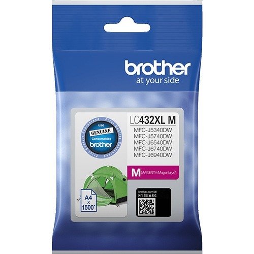 Brother LC432XLM High Yield Ink Cartridge - Magenta