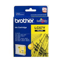 view Brother LC57Y Yellow Ink Cartridge