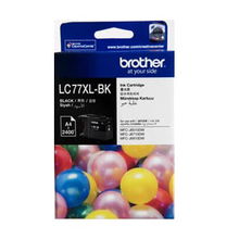 view Brother LC77XLBK Black High Yield Ink Cartridge