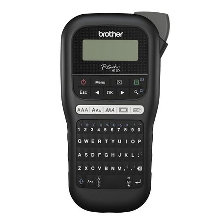 Brother P-Touch PTH110 Durable Label Printer - Black