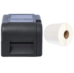 Brother TD-4420TN Thermal Transfer Desktop Label Printer + RDR330STDL 100 x 174mm Label Roll + 4 Year Warranty Offer!